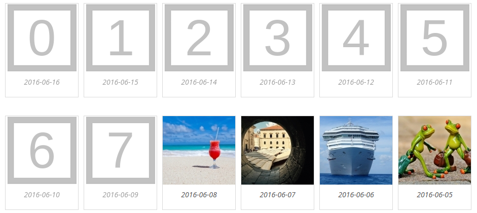 Imagen principal del calendario
